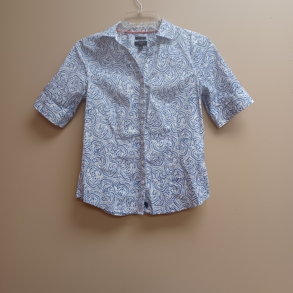 Talbots button down shirt - sz 2p - Picture 8 of 15